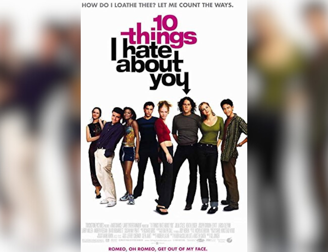 10 Things I Hate About You movie poster